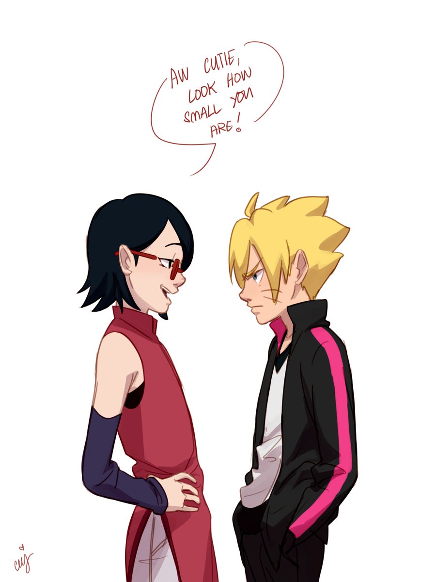 Cj On Twitter Cute Cocky Kids Boruto Recycled Story From This Old Comic Bc I M Desperate To See Borusara Version Https T Co Uyituvco4i Https T Co 8z6ktk0fyt
