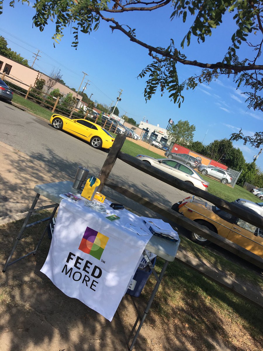 FeedMoreInc's tweet image. Getting things all set up @Hardywood for the @AlumniCharity Challenge! Join us and help #FeedMore!