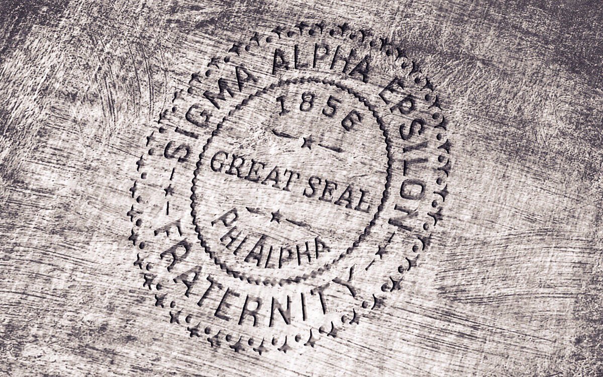 The seal is not just a practical way by which a fraternity identifies itself, but a symbol of adhesion under a common set of ideals. ΦA.