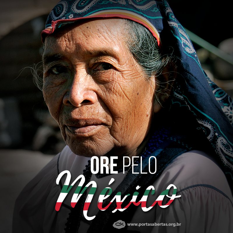 mportasabertas's tweet image. Ore para que Deus derrame sua graça sobre o México. Clame para que a igreja consiga brilhar a luz de Cristo naquela nação #ForçaMéxico