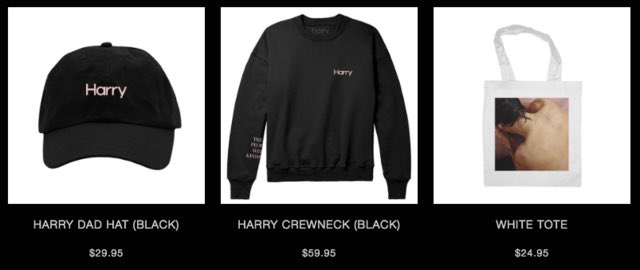 HStylesUA's tweet photo. 📣 || ¡Ya se puede pedir el merch por la tienda online! https://t.co/k39xHbFKQL