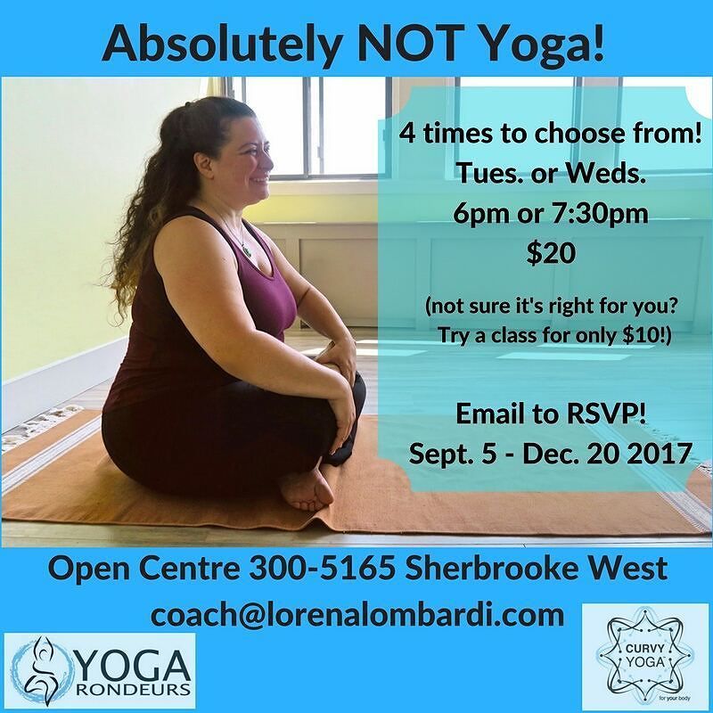 MindfulLorena's tweet photo. Contact me to RSVP to a class!
#yoga #notyoga #Montreal #montrealyoga #curvyyoga #yogarondeurs #mtlyoga https://t.co/DKkPp8sb1x https://t.co/izFDcPeOxG
