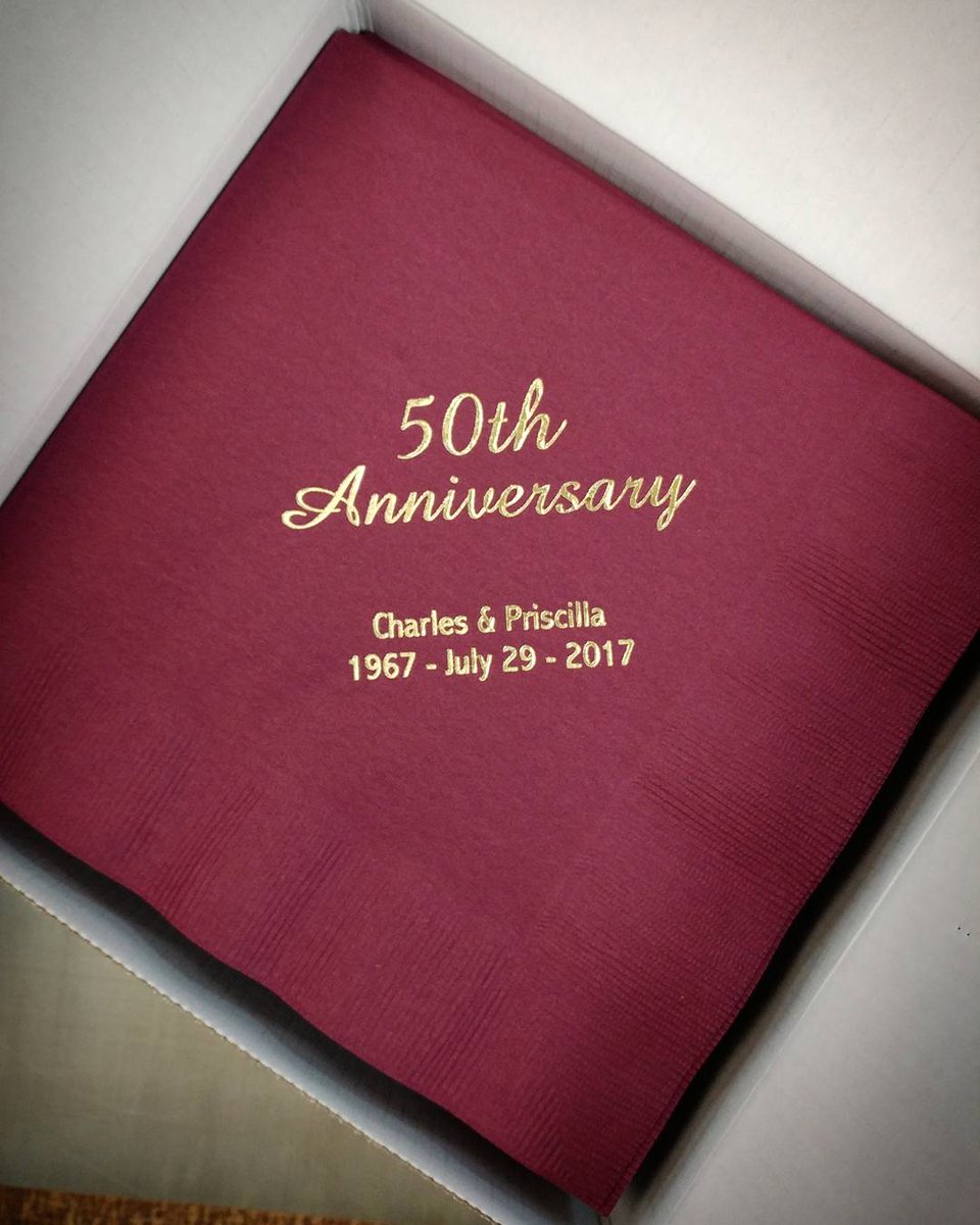 copyworksprint's tweet photo. Anniversary napkins #napkins #shoplocal #design #typography #medicinehat #anniversary #foreverlove #growoldtogether #LOVE #graphicdesign https://t.co/jPDmm4h8i9