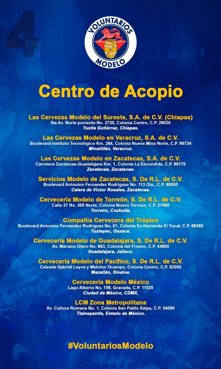 #AyudaCDMX #MéxicoUnido #MéxicoEstáDePie #CentroDeAcopio #SismoMX