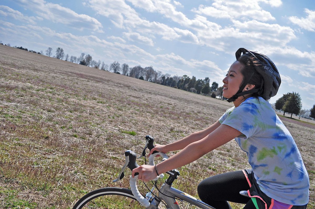 VCURecSports's tweet photo. Join the @VCUOAP on Nat'l Public Lands Day, 9/30, for a mellow and scenic bike ride along the High Bridge Rail Trail! #VCU #VCUOAP https://t.co/13MmJkB70y