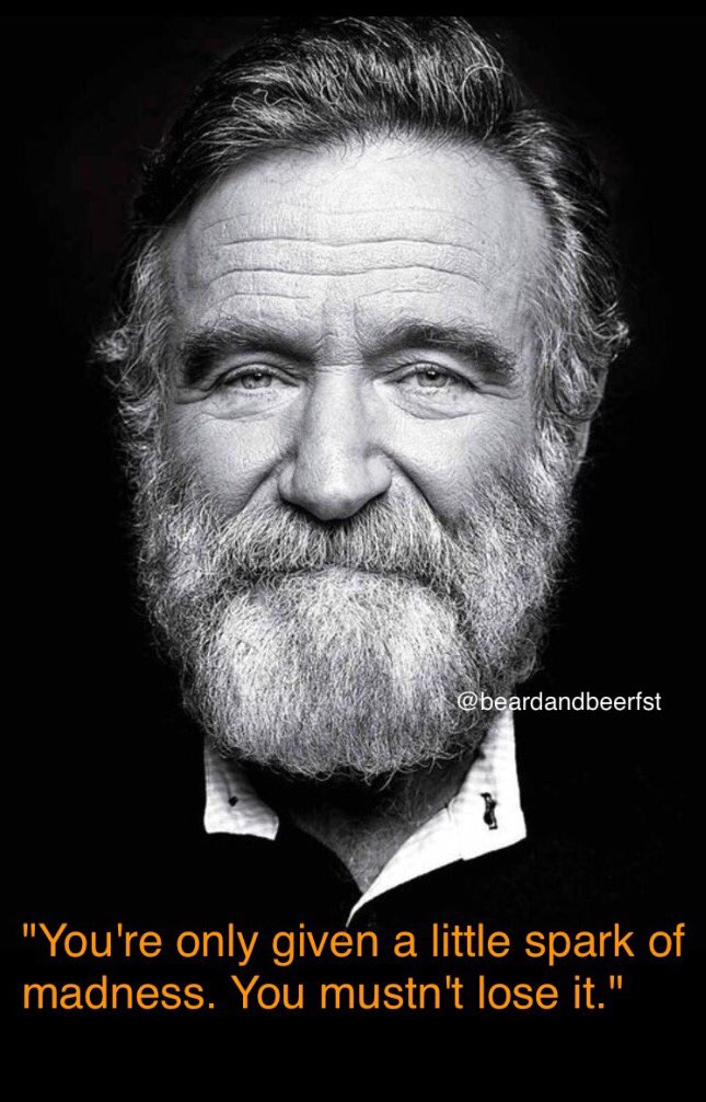 beardandbeerfst's tweet photo. #robinwilliams #genius #comedy #writer #actor #standupcomedy #beard #beardy #bearded #beardedmen #beardedwisdom #beardandbeerfst #BEARDS https://t.co/3s8WV7Jo6m