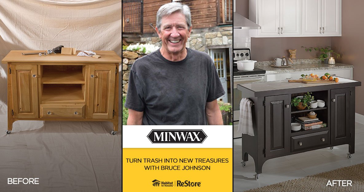 Get tips on how to turn trash to treasure from Bruce at the Philadelphia ReStore wood finishing event, coming soon!