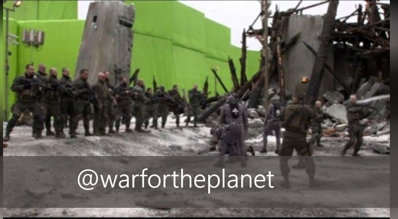 Without effect #warfortheplanet #planetoftheapes #apes #effects #movies #apestogetherstrong <a href="/andyserkis/">Andy Serkis</a>