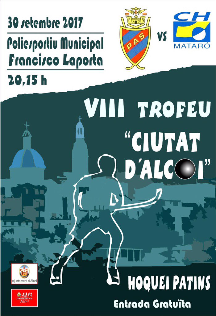 Apuntó de empezar <a href="/ARAMULTIMEDIA/">ARAMULTIMEDIA</a> <a href="/AjuntamentAlcoi/">Ajuntament d'Alcoi</a> <a href="/Alberto_Belda/">ALBERTO BELDA RIPOLL</a> <a href="/tonifrancesp/">Toni Francés</a> <a href="/oklligatv/">OK Lliga TV</a> <a href="/CHMataro/">Club Hoquei Mataró</a>