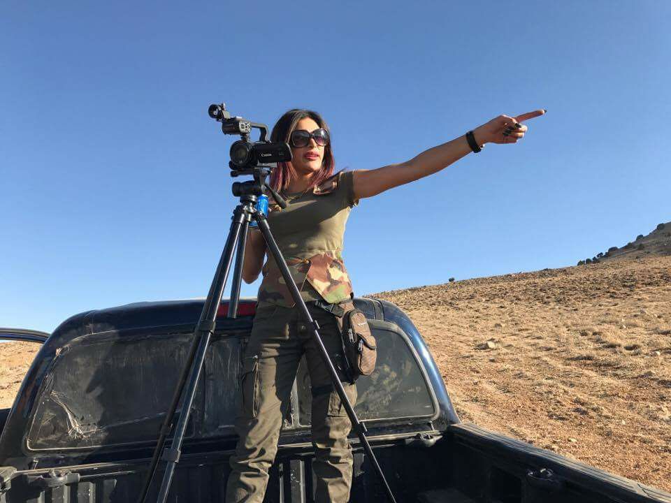 ahmadalissa's tweet photo. #Syrian Reporter Nour #Noukari in #DeirEzzor and Clarissa #Ward, #Qaeda propagandist
#FromSyria https://t.co/queHyC4wte
