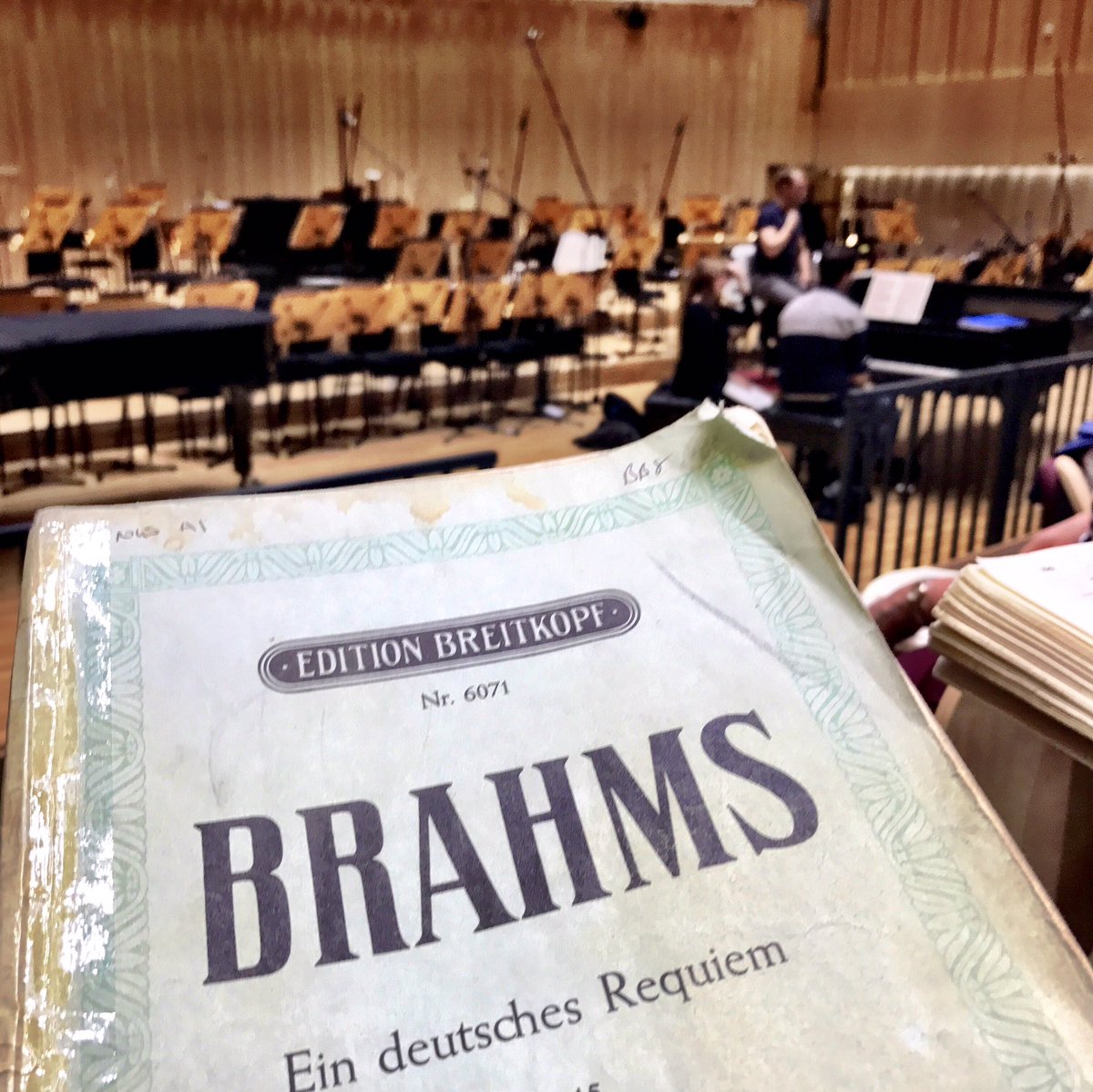 RSNOChorus's tweet photo. Loving singing Brahms Requiem! Roll on December when we join Peter Oundjian, @RSNO, @Sviceridor &amp; @Sarah_J_Brandon https://t.co/BYuLmUUAMi