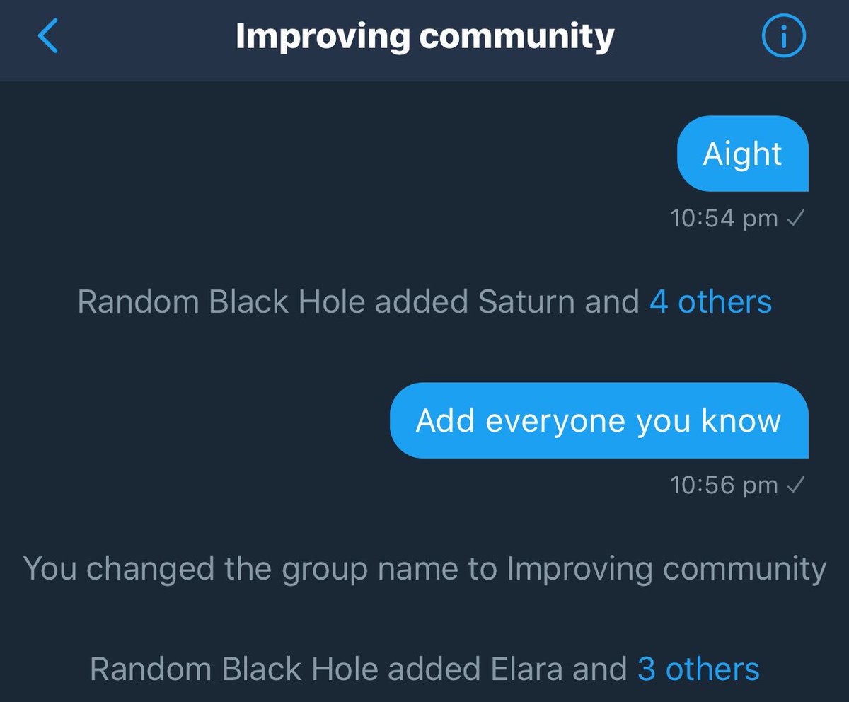 RandoBlackHole's tweet image. This community has gone to shit. Let's improve it or watch it crumble!