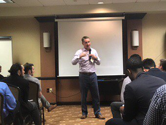 Can't thank you enough <a href="/briantmcgrath/">brian mcgrath</a> for sharing from the heart to the <a href="/Roanoke_LTD/">Roanoke_LTD</a> team! #LTD100K