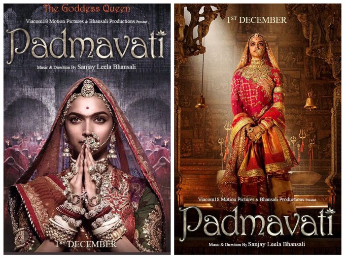 Padmavati: Fans are swooning over Deepika Padukone's regal look, but all  Twitterati saw was a 'unibrow' | Life News – India TV
