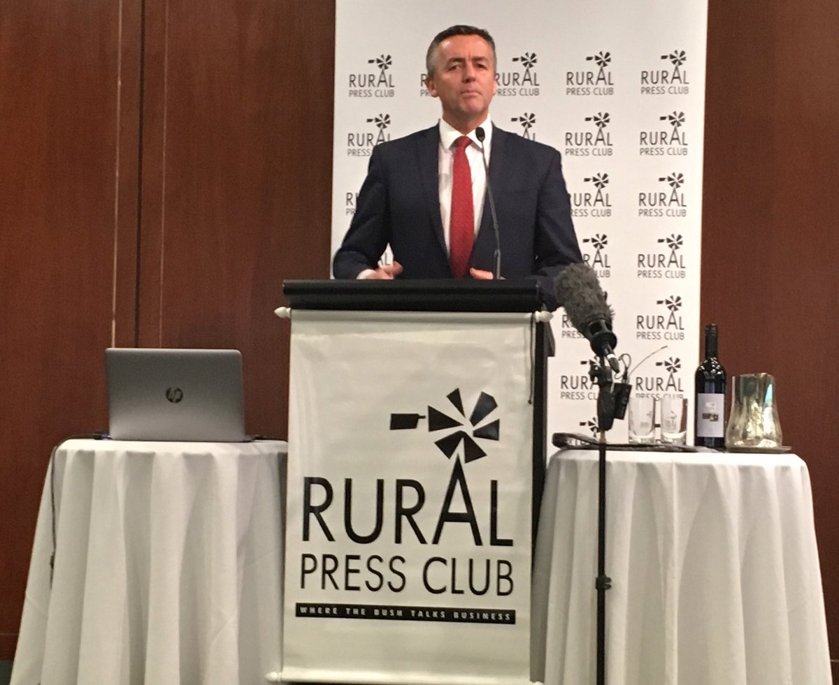 BillsonBruce's tweet image. Great hearing from @DarrenChesterMP about rural Queensland&apos;s major infrastructure game changers @RuralPressClub #Aginfrastructure