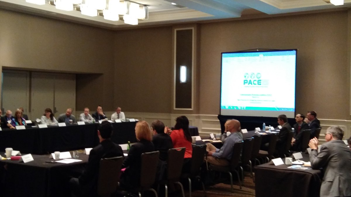 HarvLivingston's tweet photo. @PACEassociation held 1st CPC mtg today. If you are in #ContactCenter or #CX biz, you need to be aware as major changes are afoot #17PACE https://t.co/5hp8A8ERk1