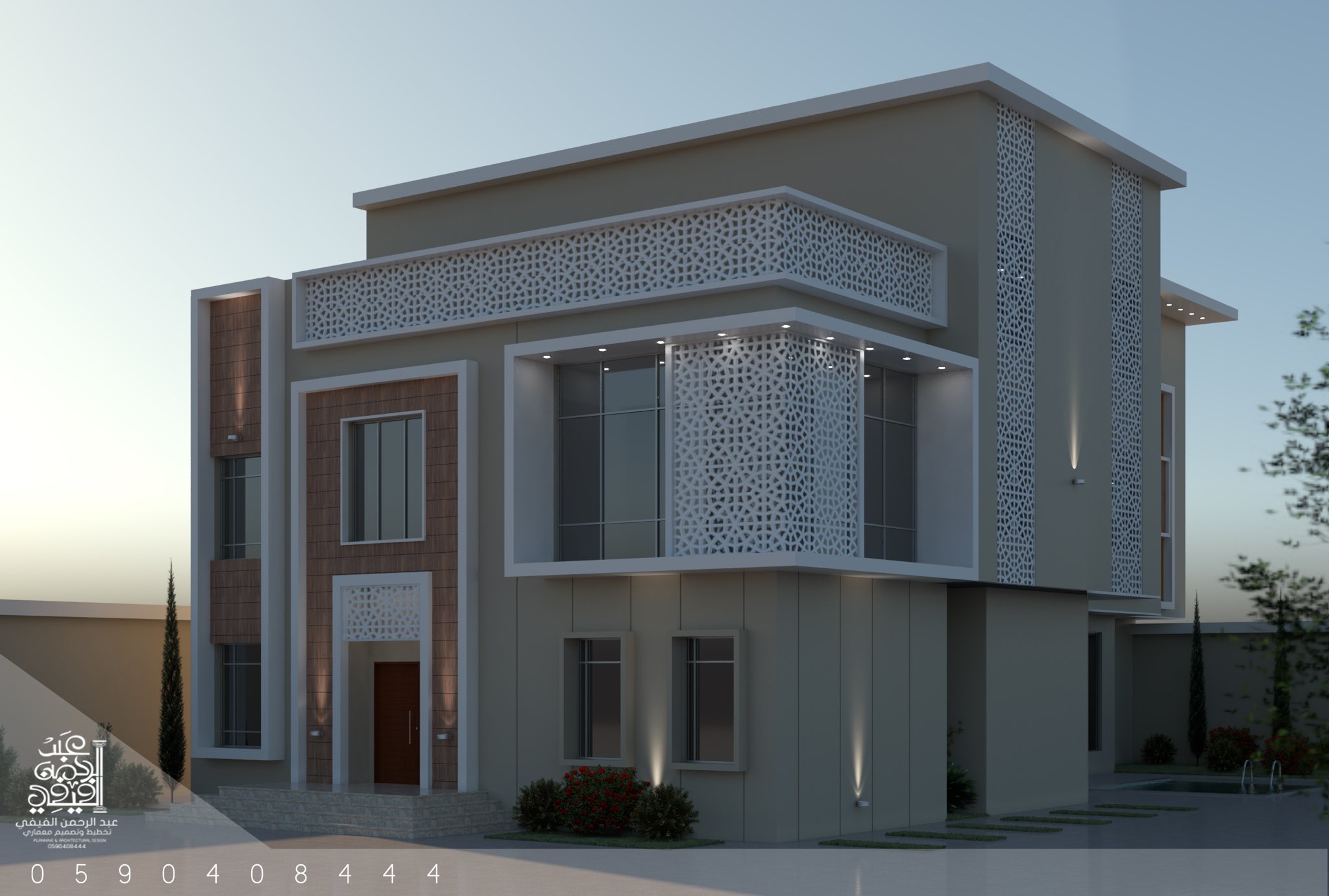 ديكور بيت من الخارج