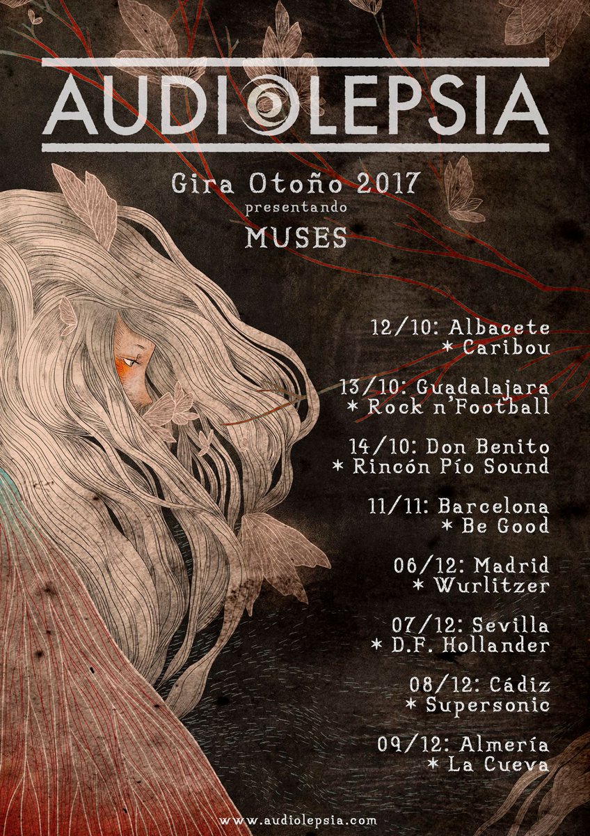 Comienza la gira de <a href="/Audiolepsia/">Audiolepsia</a> y os los traemos a Guadalajara el próximo Viernes 13 de Octubre y a Madrid el Miércoles 6 de Diciembre!