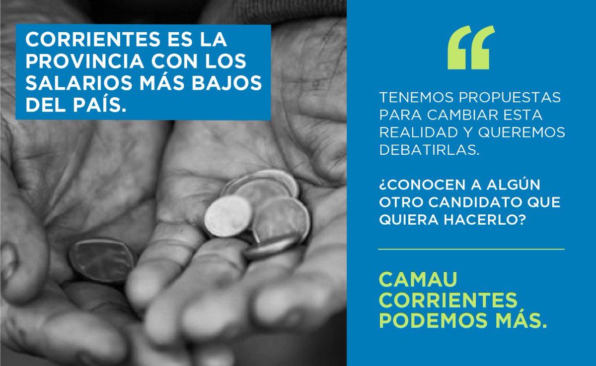 espinolacamau's tweet photo. Tenemos propuestas para transformar esta realidad. Estamos dispuestos a debatir porque creemos que el diálogo enriquece, #CorrientesDebate https://t.co/bguDhMr3tU