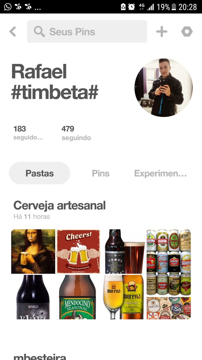 Boa noite tô precisando de uma forcinha no pinterest quem puder me seguir agradeço sdv #BetaQuerLab #betaajudabeta br.pinterest.com/rafaaelll/