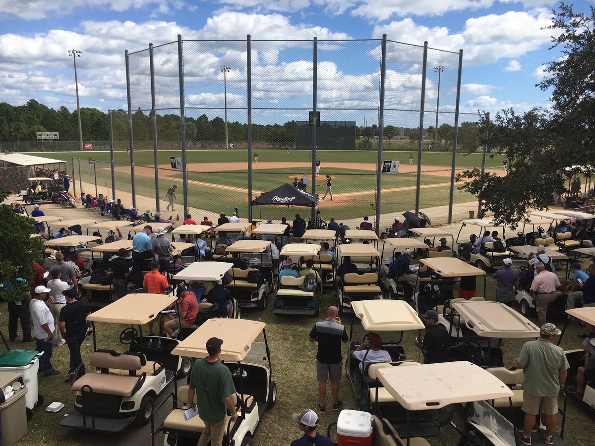 PerfectGameUSA's tweet photo. 1 month until Jupiter https://t.co/pA2AK4JT8m