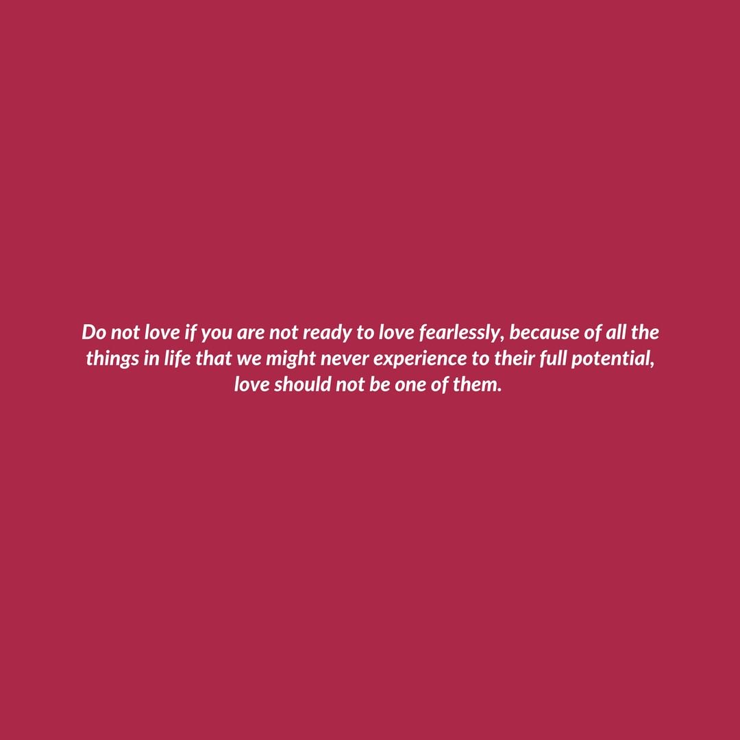 ThoughtCatalog's tweet photo. You have to love without fear.

https://t.co/XShR1gzzoa https://t.co/a0XWasPsnV