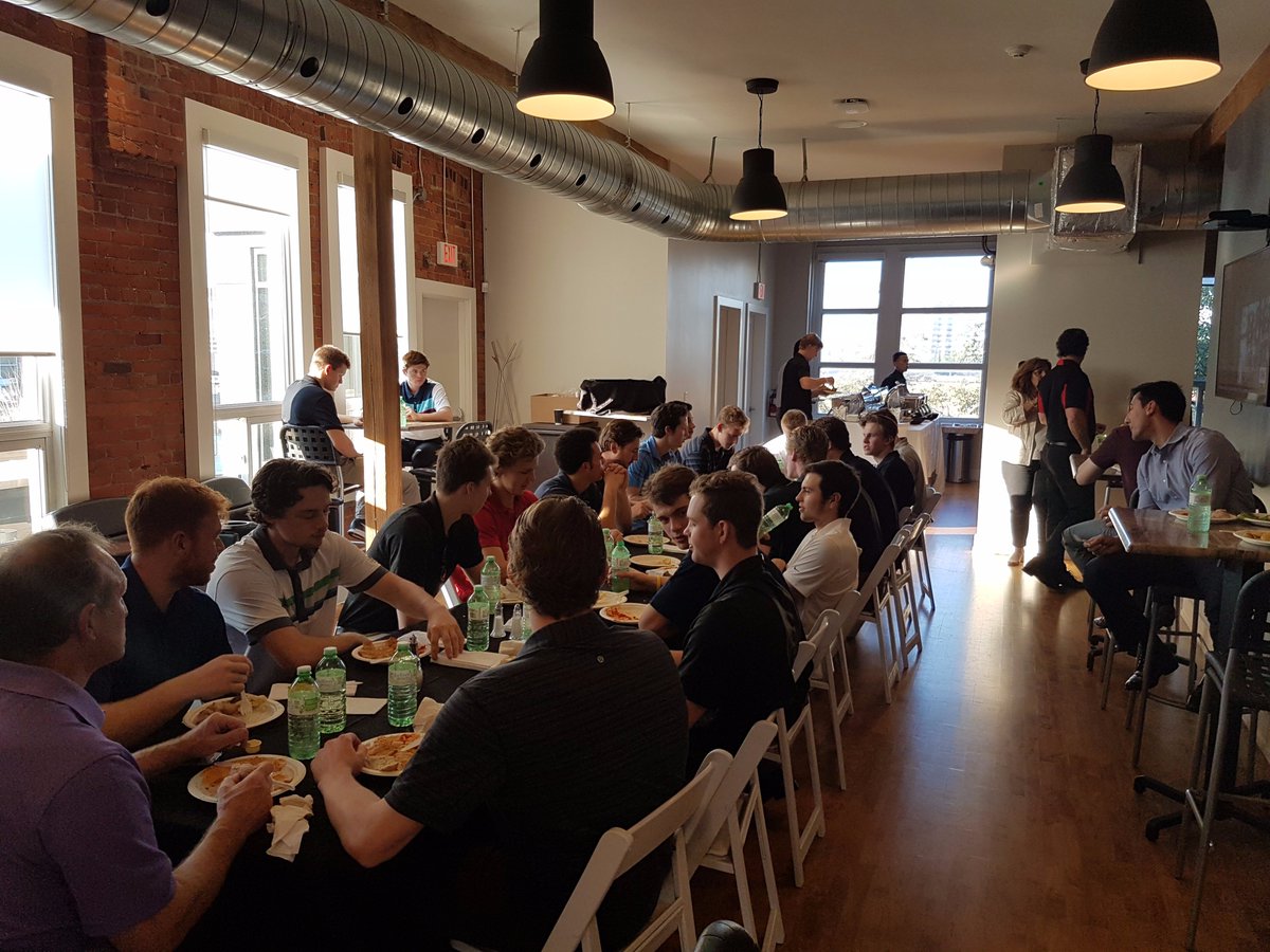 Thanks to <a href="/FirstOntarioCU/">FirstOntario Credit Union</a> for hosting us tonight on your rooftop downtown #HamOnt and for <a href="/stevemullaley/">Steve Mullaley</a>'s inspirational talk! #partnership