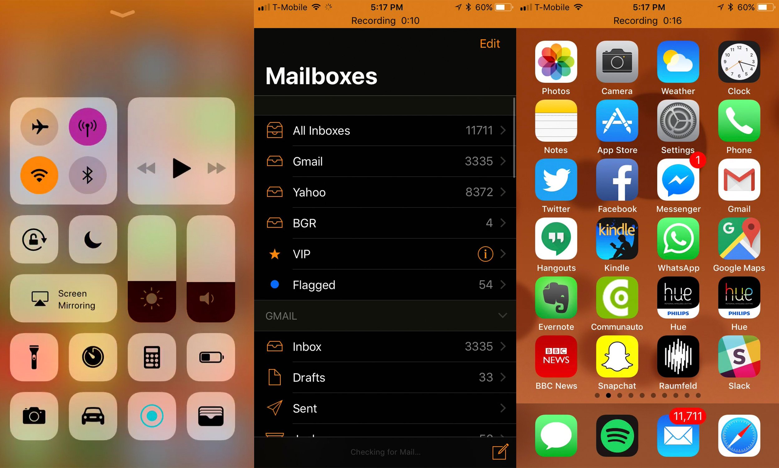 IOS 11 на iphone