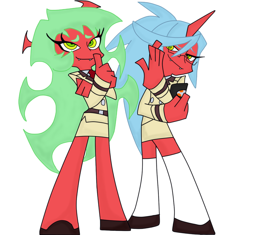Scanty and kneesocks anime