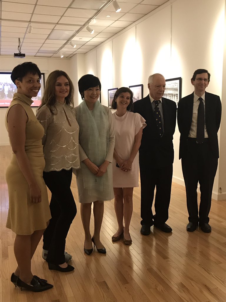 kyliewf's tweet photo. Honored to moderate a panel for the First Lady of Japan tonight, Mrs Abe. https://t.co/axiPxeMV7N