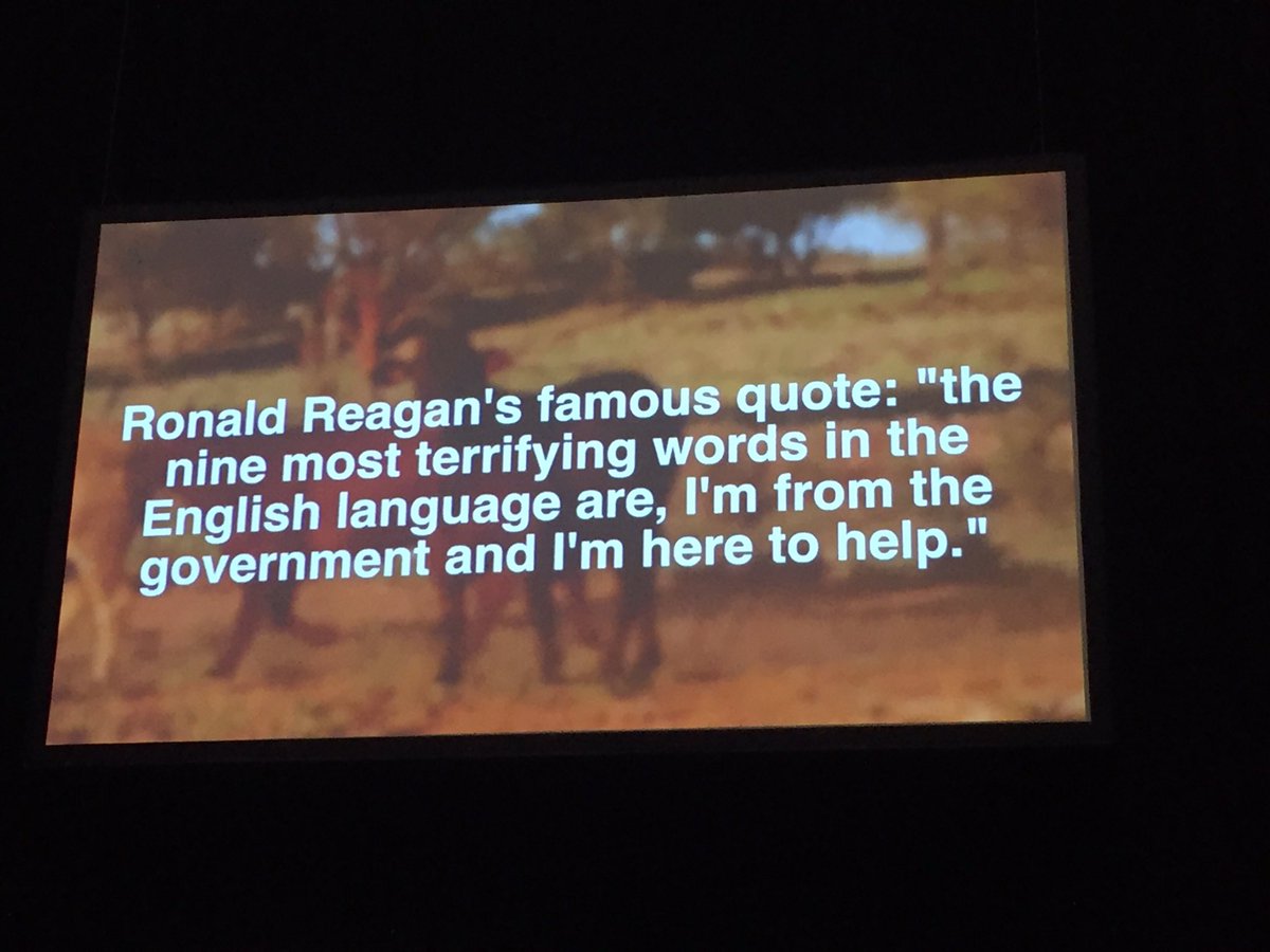 AdamCoffeyNT's tweet photo. Enjoying Gina Rinehart's video pres tackling red tape @nuffieldaust conference in Darwin https://t.co/wU6mPzlLX4