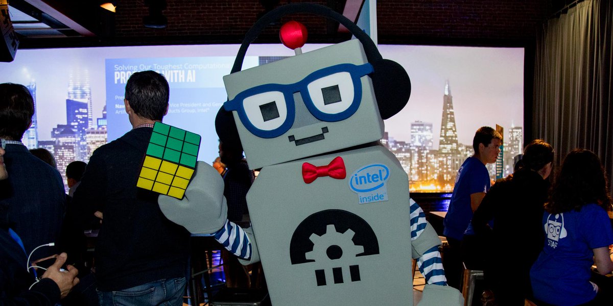IntelAI's tweet photo. We had an amazing time at #TheAIconf. Until next year, when we'll explore more ways to solve problems with #AI. #WhatWeSolve #Intel https://t.co/ZMnPrWd2Tp