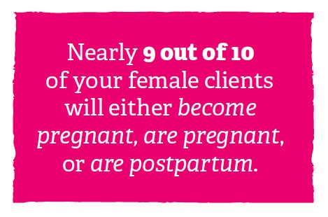 Moveolution's tweet image. #TruthFact - 9 out of 10 of your female clients... it's in the math! Pre and Post Natal Certification w/ @GirlsGoneSTRONG