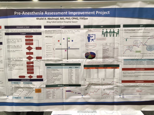 ChartSmartXL's tweet image. Great to see a @myNAHQ attendee using #QIMacros SPC and LSS Software for their Poster Presentation! #QualityImprovement