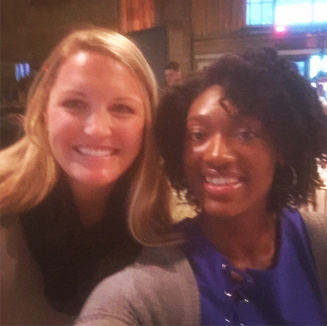 SAStars's tweet image. ICYMI: @kjalexan40 spent time yesterday at the @WNBA Inspiring Women Luncheon! #StarsHeart