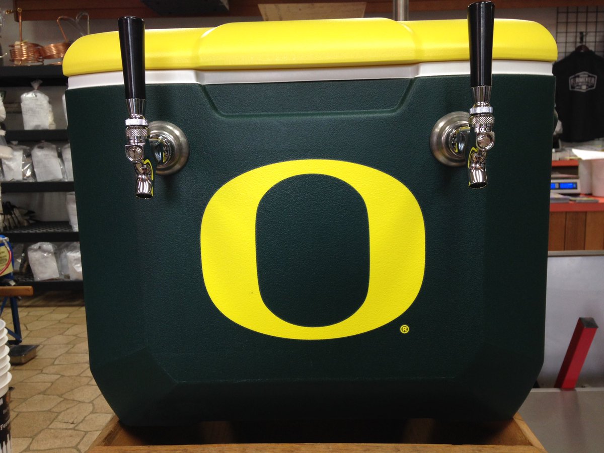 In need of a jockey box? Check out this beauty we just built. #GoDucks #beer #craftbeer