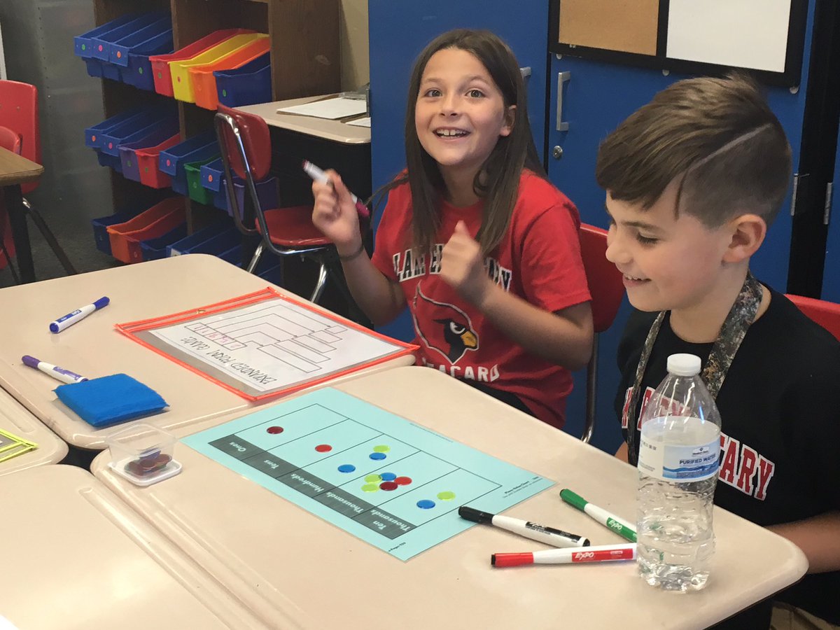 We love playing games to practice our math skills!😊#onceacard #LakeEsRocks