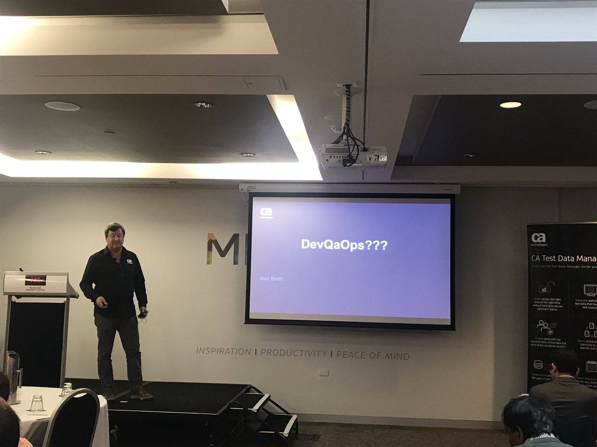 testingmindcon's tweet image. #DevQAOps by Alan Smith @CAinc  at #test #automation #summit #melbourne #TAS17