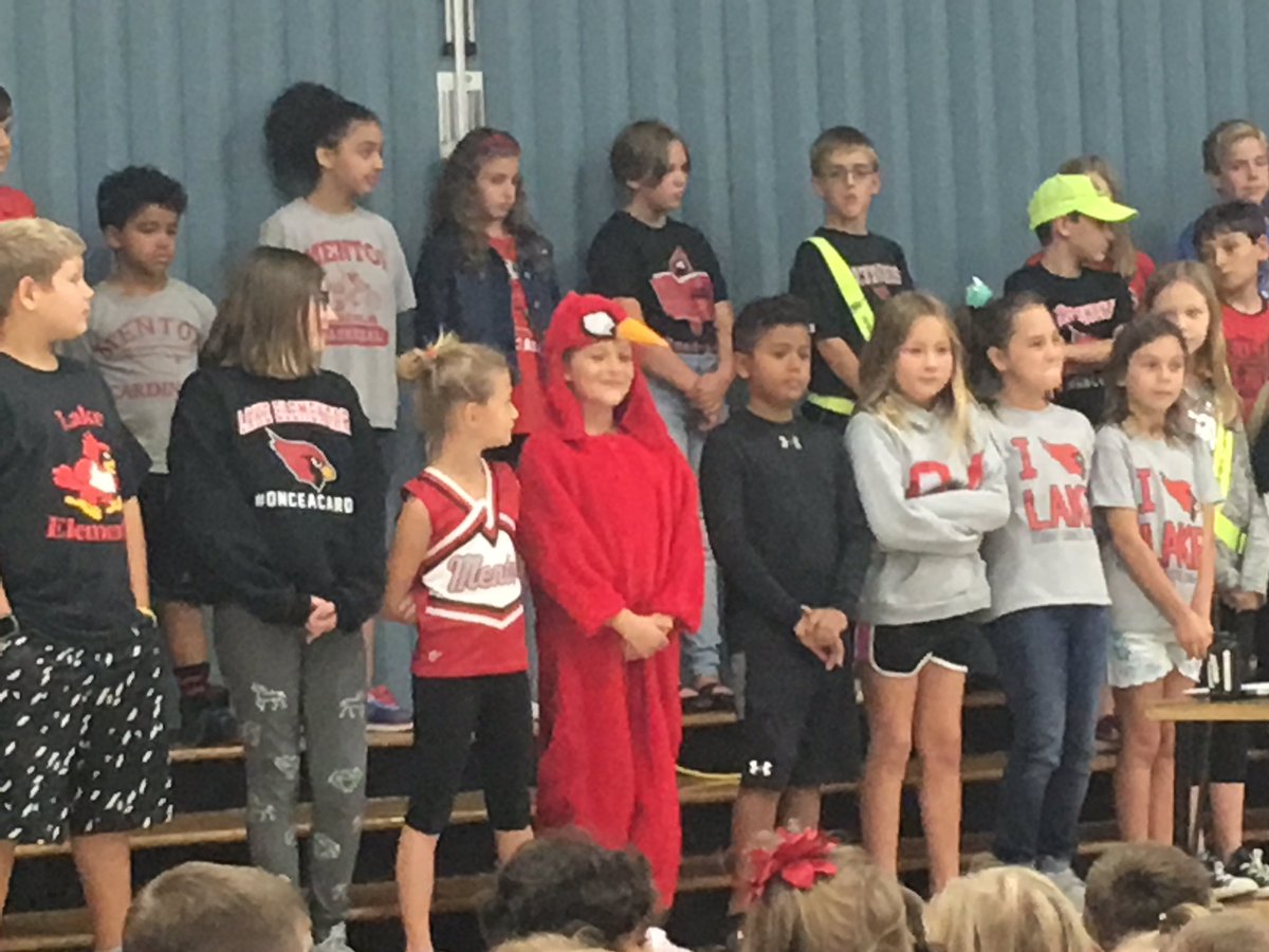 Fox 8 Cool School Day at Lake Elementary!😊🎉 #OnceaCard #LakeEsRocks