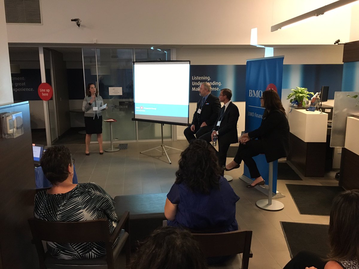 Outstanding career night in Belleville.  Tks to all panelists, participants and guests from all lines of business.  One bank!  #BeingEOD