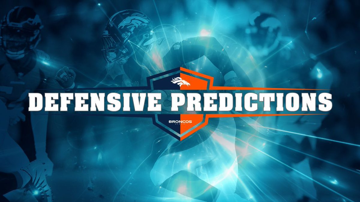 Broncos's tweet photo. How many INTs will the #NoFlyZone get this season?
Submit your guess in the #DefensivePredictions challenge » https://t.co/wl5Cjjy3YL https://t.co/MKHh32N1cZ