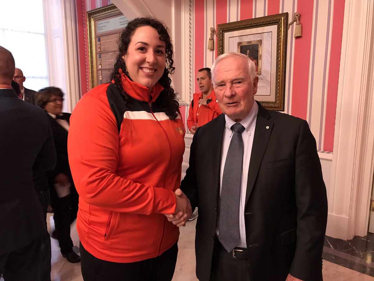 KristaSeguin's tweet photo. Thanks @GGDavidJohnston for hosting a reception for @IGTeamCanada before we depart for tomorrow #ig17 #InvictusGames2017 #SoldierOn https://t.co/OFi63OzEBf