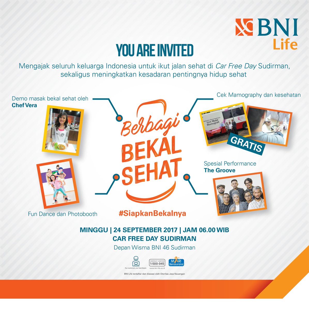 theurbanmama's tweet photo. Selain itu, juga ada fun dance &amp; photo booth, serta penampilan dari group musik The Groove. Acara ini FREE ya Ma.
#SiapkanBekalnya https://t.co/7lqRCKndki