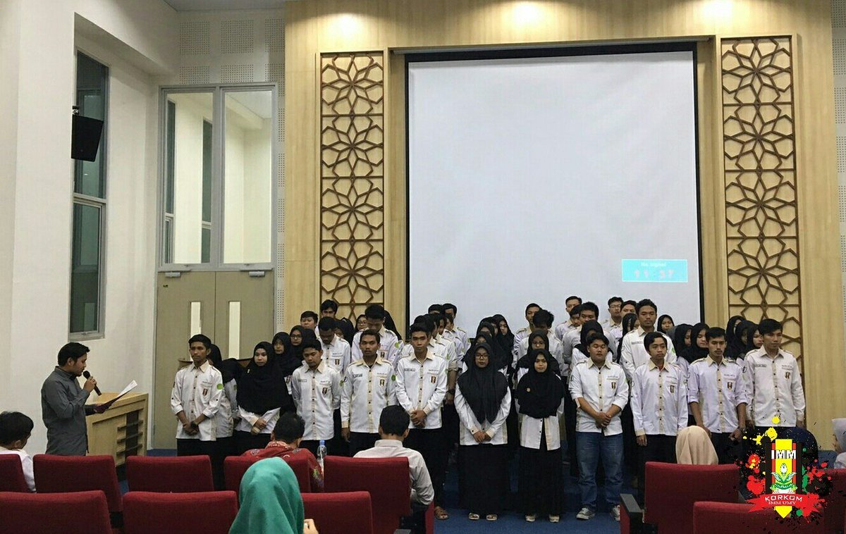 Selamat atas dilantikanya @IMMFHUMY periode 17/18. Semoga amanah