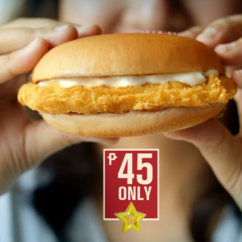 McDo Philippines on Twitter: "Having a chicken and burger craving? # ...
