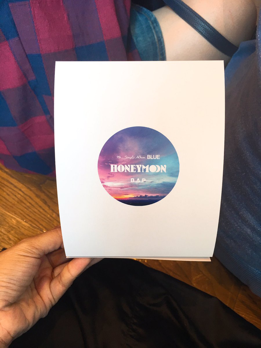 VIPdolly's tweet image. 오늘 사전녹화도 홧팅❤️ #BAP_HONEYMOON