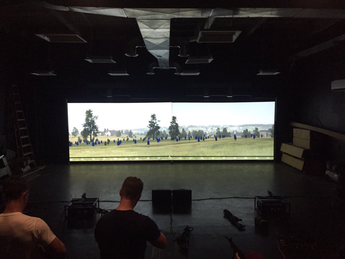 afyasports's tweet image. The Lads @OURFCblues doing battle simulator training @WestPoint_USMA today #buildtheteam