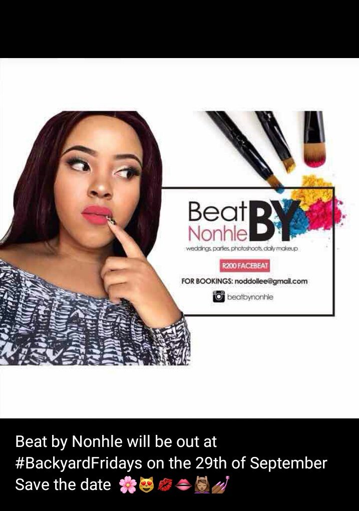 Sne_TheWanderer's tweet image. If you in Durban check this out!!  #BackYardFridays!! @HappyHippoAccom 🌅
29th of Sept 💃
🚨🚨Save the date🚨🚨