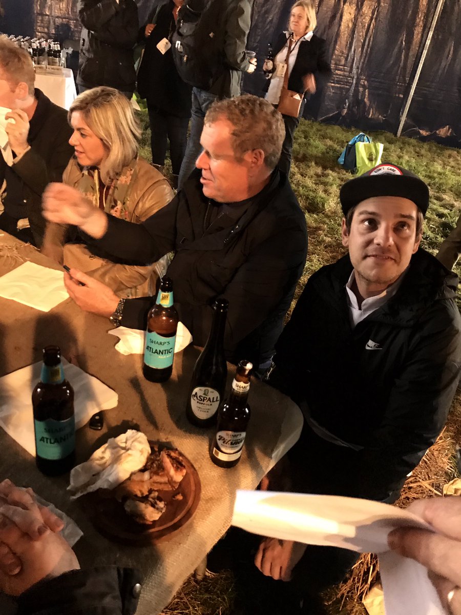 cookeryfoodfest's tweet photo. An #essential success with headline sponsor #stockfather @Cranemister @Craft_Guild what a fabulous day #UCFF17 #padstow thank you so much https://t.co/RkAH4yq4E8