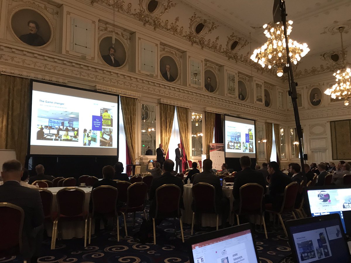 Evaint_news's tweet photo. As the #ach2017 conference reaches its final day, BeCon and Finnair discuss their current project: the COOL hub in Helsinki https://t.co/HshFOilLPt